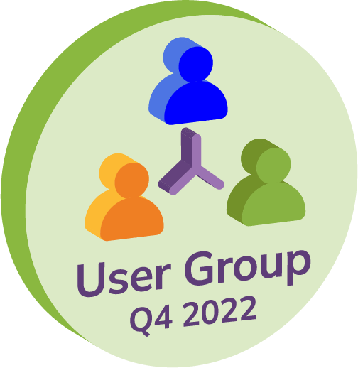 Q4 User Group Meeting Attendee