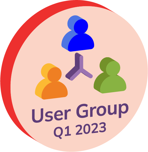 Q1 User Group Meeting Attendee