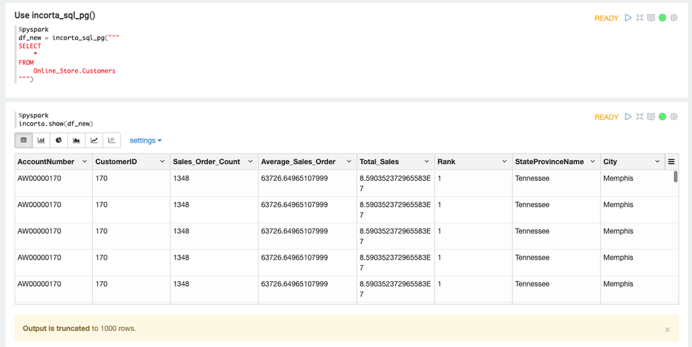 Query Business Schema Data From PySpark Using The ... - Incorta Community